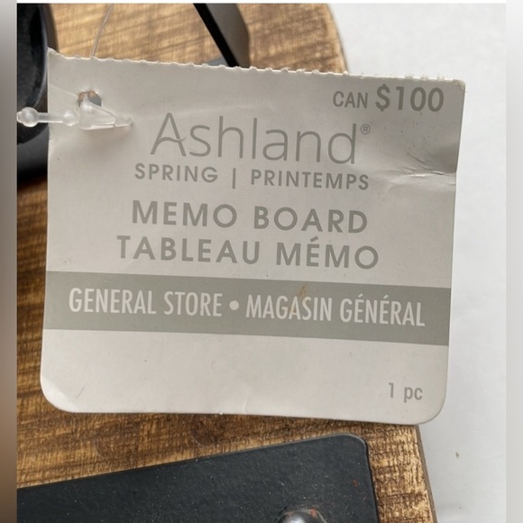 Wooden Memo Board Farmhouse Style - Paper Roll Dispenser - Picture 7 of 9